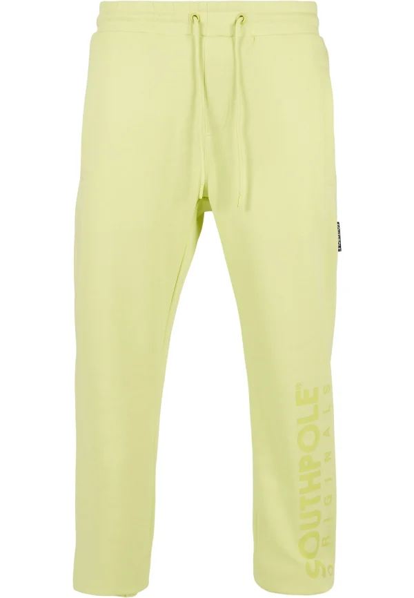 Distributeur Officiel URBAN CLASSICS Southpole Basic – Pantalon De Survêtement – Elfin Yellow 7